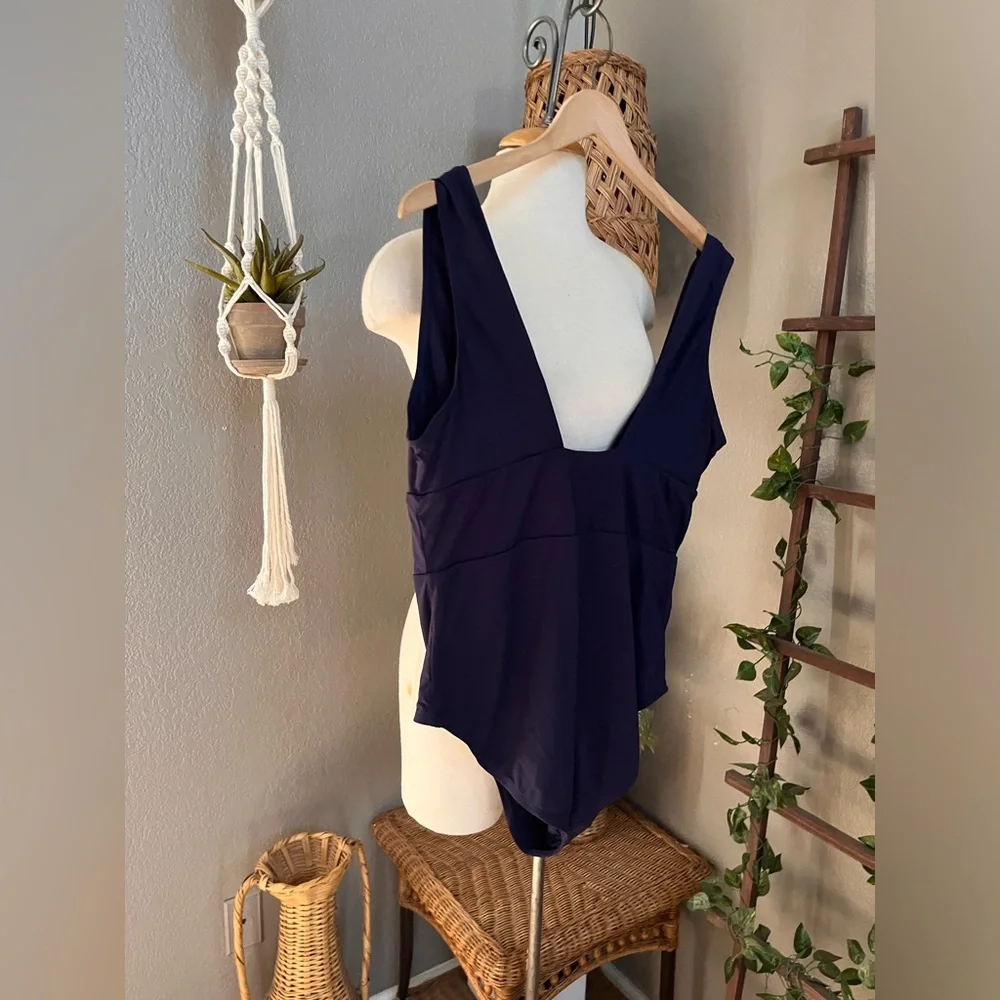 ▪️Andie Navy The Mykonos One Piece Swimsuit XXL